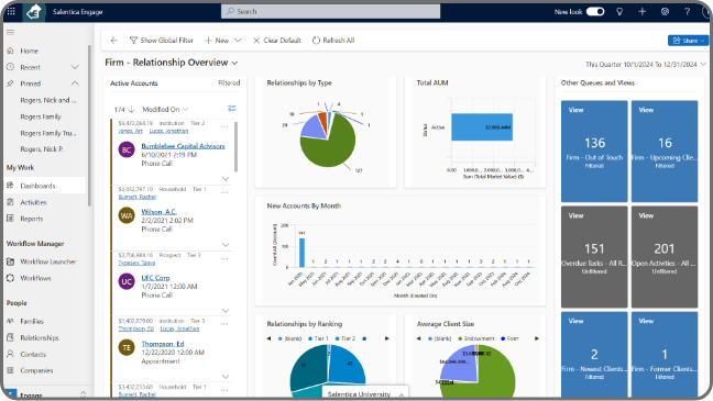 CRM Screenshot
