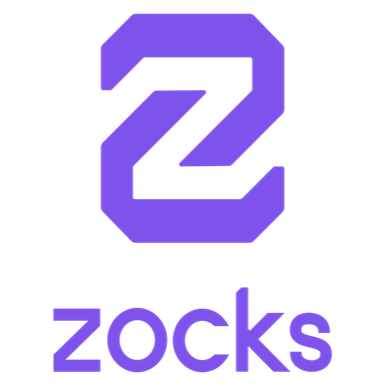 <p>Zocks </p> Logo